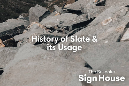 How has slate been used throughout the years?