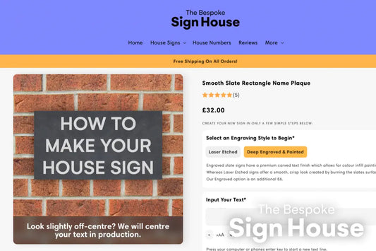 How To Use Our Sign Designer Templates - The Bespoke Sign House