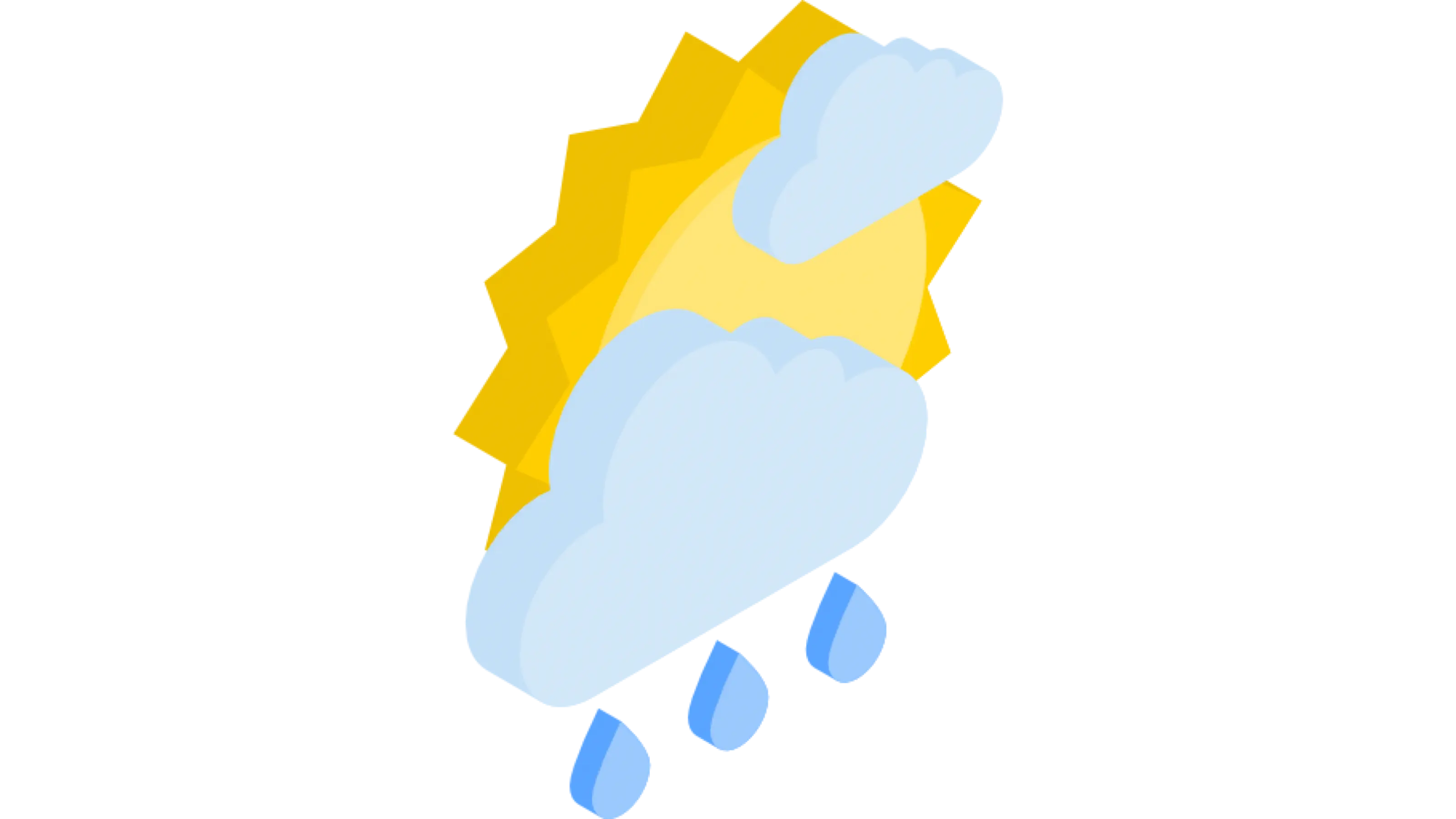 rain and sunshine icon